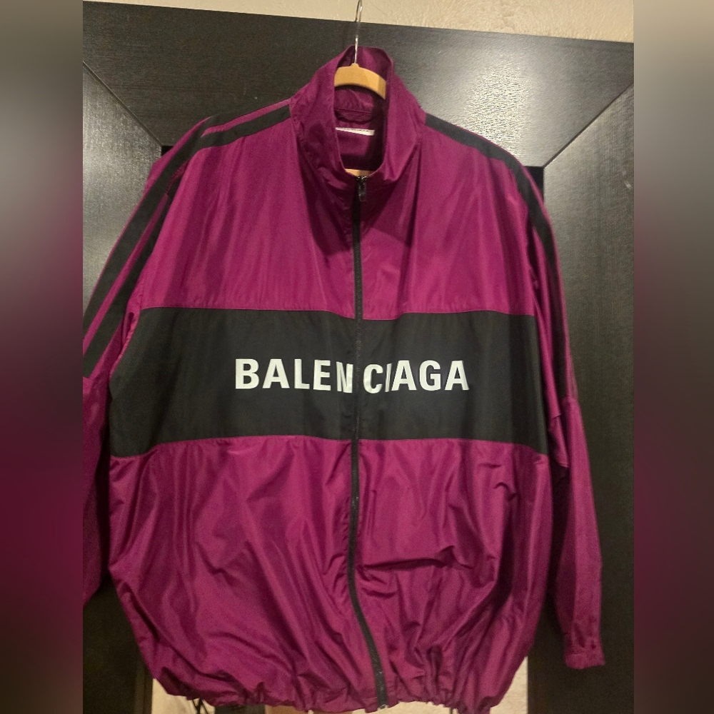 Balenciaga Coat - Polyester, Viscose Size 38